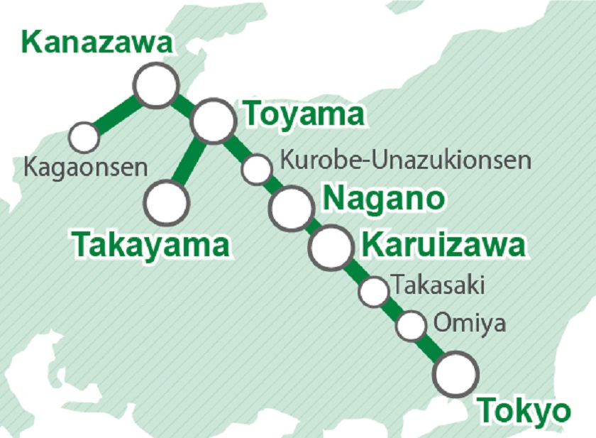 What is the Nagano Hokuriku Shinkansen